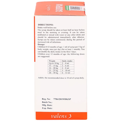 Gadopax Forte Syrup 100ml