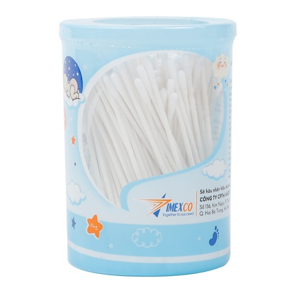 Tăm bông kháng khuẩn Hana trẻ sơ sinh 200 cây