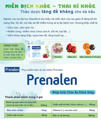 Prenalen For pregnant and breastfeeding woman
