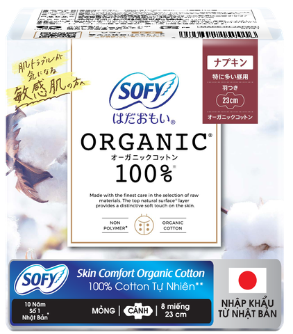 BVS Sofy Organic 8 miếng 23cm
