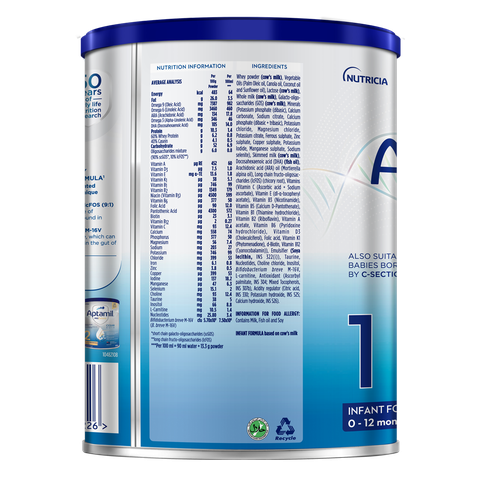 Sữa Aptamil Profutura Caesar số 1 cho 0-12 tháng 800g