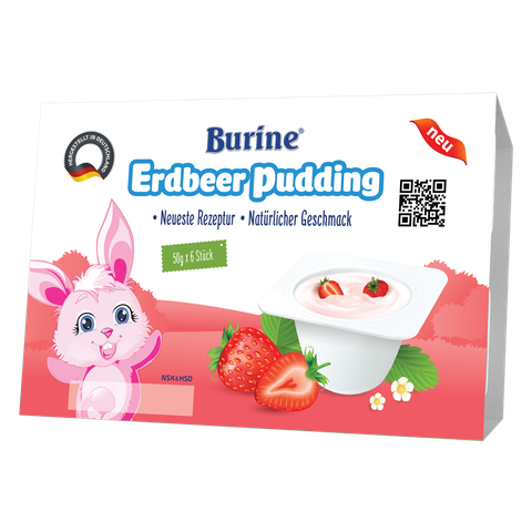 Burine Pudding Dâu 50g