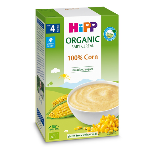 Bột ăn dặm Hipp Ngũ Cốc Bắp Non 100% Corn từ 4m