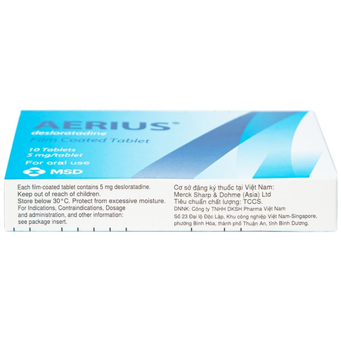 Aerius viên nén 5mg