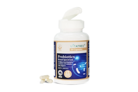 Vitatree Probiotics Broad Spectrum 11 chủng 25 tỉ lợi khuẩn