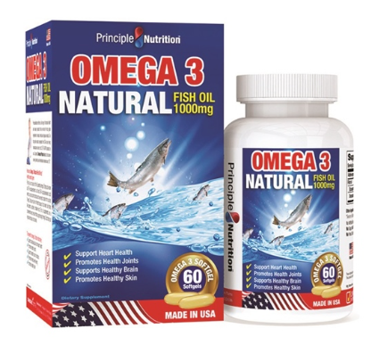 Principle Nutrition Omega 3 Natural H/60