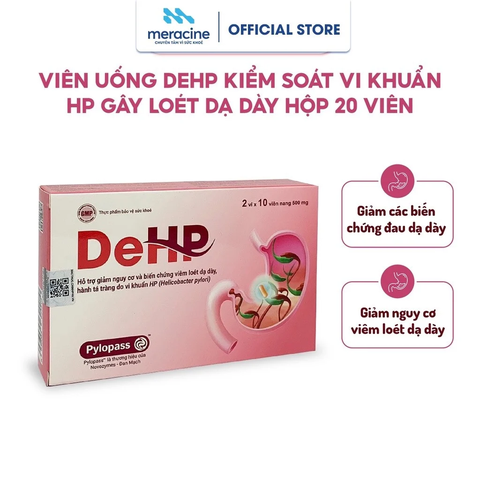 DeHP Polypass Hỗ trợ điều trị HP