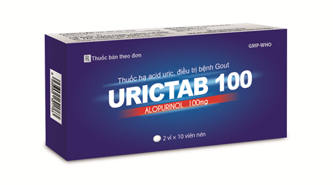 Urictab (Alopurinol) 100mg