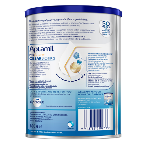 Sữa Aptamil Profutura Caesar số 2 cho 1-2 tuổi 800g