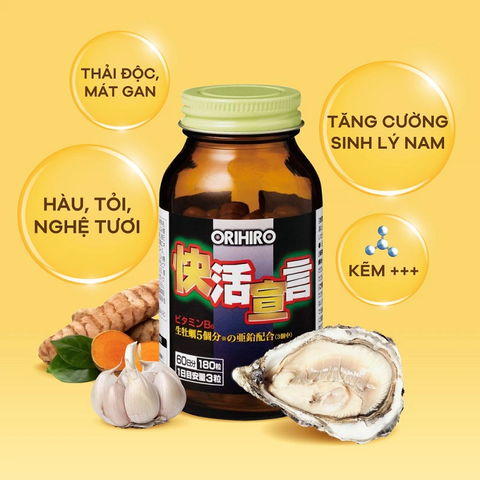 Orihiro Vivac Hàu Tỏi Nghệ H/180v