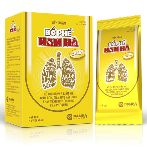 Viên ngậm bổ phế Nam Hà candy