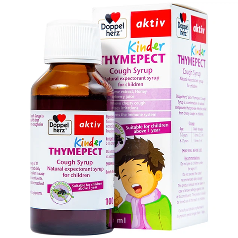 Doppelherz Aktive Kinder Thymepect Cough Syrup 100ml
