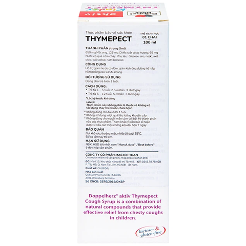 Doppelherz Aktive Kinder Thymepect Cough Syrup 100ml