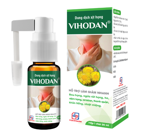 Xịt họng Vihodan 20ml