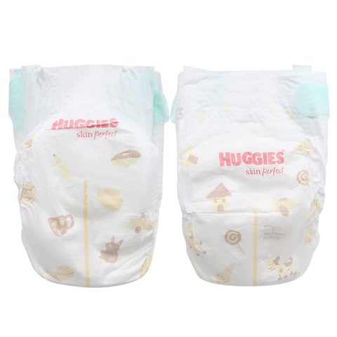 Tã dán Huggies Skin Perfect Vàng - S80