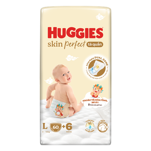 Tã quần Huggies Skin Perfect Vàng - L60