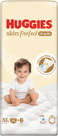 Tã quần Huggies Skin Perfect Vàng - XL52