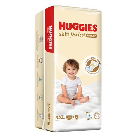 Tã quần Huggies Skin Perfect Vàng - XXL48