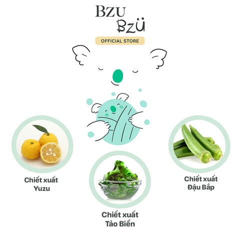 Kem dưỡng thể em bé dịu da BZU BZU Cooling Baby Lotion 200ml