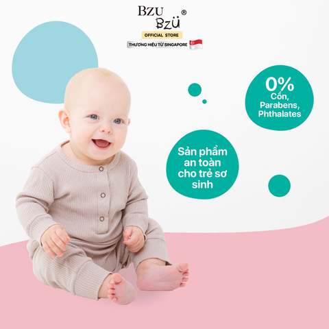Khăn Ướt Diệt Khuẩn Cho Em Bé BZU BZU Baby Wipes