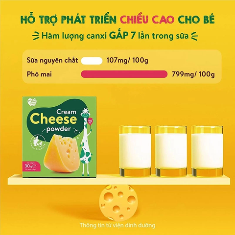 Mămmy Bột Phô Mai Tách Muối Ăn Dặm