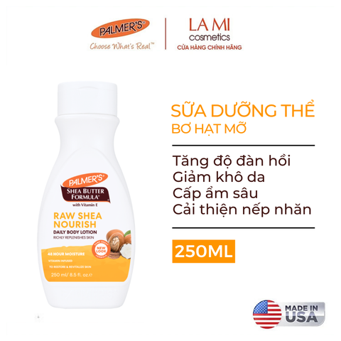Sữa dưỡng thể giữ ẩm Bơ Hạt Mỡ Palmer's 50ml