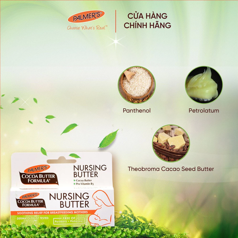 Palmer's Kem trị nứt đầu ti Nursing Butter 30g