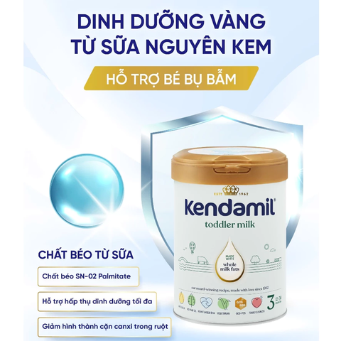 Kendamil Nguyên Kem Todder Milk 3