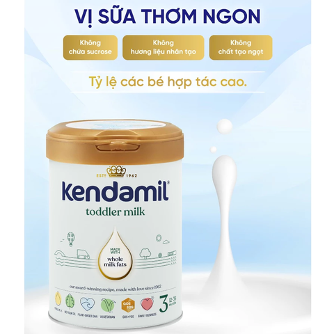 Kendamil Nguyên Kem Todder Milk 3