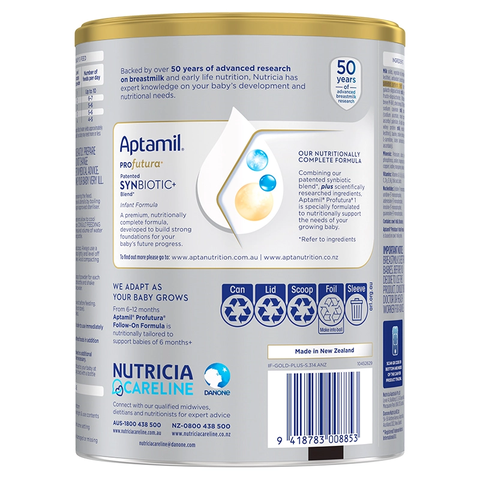 Aptamil Profutura Úc 1 lon 800g