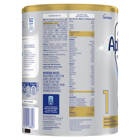 Aptamil Profutura Úc 1 lon 800g