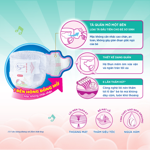 Tã dán Bobby sơ sinh <5kg NB70