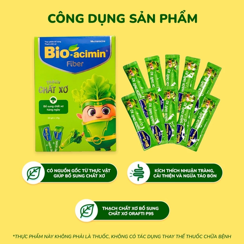 Thạch chất xơ Bio-acimin Fiber