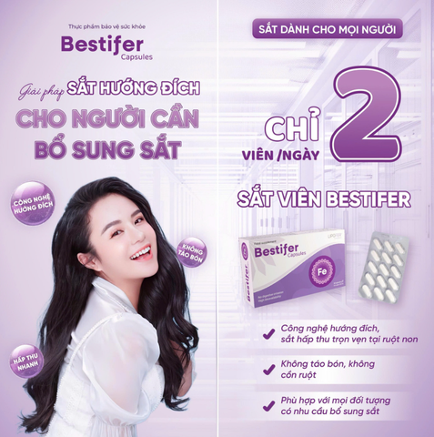 Bestifer Capsules H/30 viên
