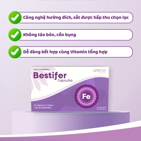 Bestifer Capsules H/30 viên
