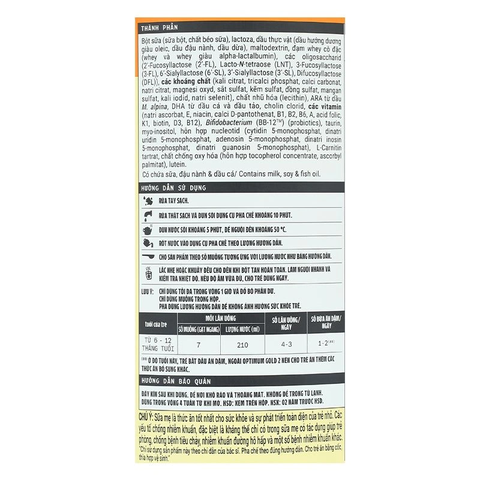 Optimum Gold 2 lon 800g