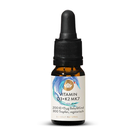 Vitamin D3K2 MK7 Sunday Natural Baby & Kind 10ml