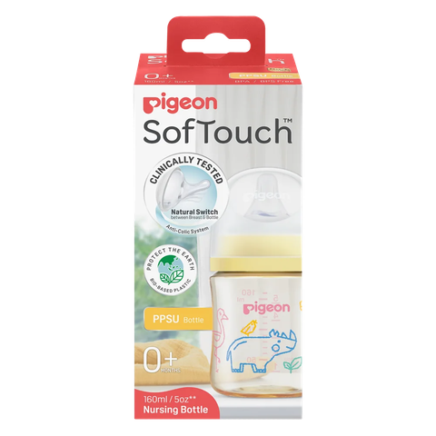 Bình sữa Pigeon PPSU SofTouch Thế hệ 3 160ml