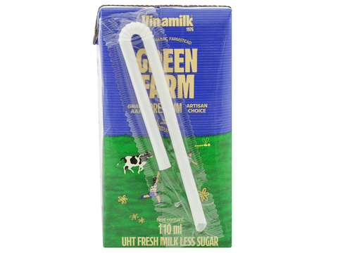Sữa tươi Vinamilk Green Farm ít đường 110