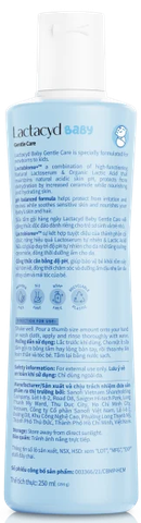 Sữa tắm gội Lactacyd Gentle Care 250ml
