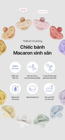 Ty ngậm silicone Moyuum