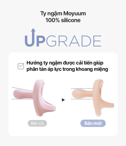 Ty ngậm silicone Moyuum