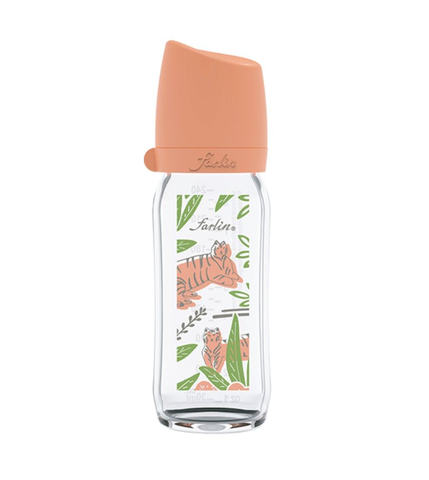 Farlin bình sữa thủy tinh cổ rộng 240ml