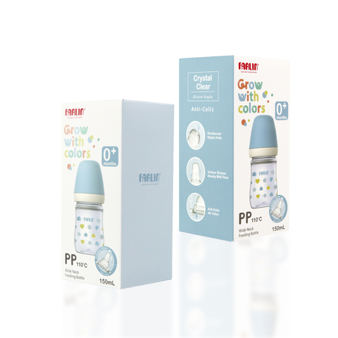 Farlin bình sữa PP cổ rộng 150ml