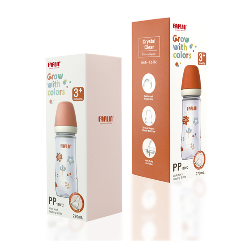 Farlin bình sữa PP cổ rộng 270ml