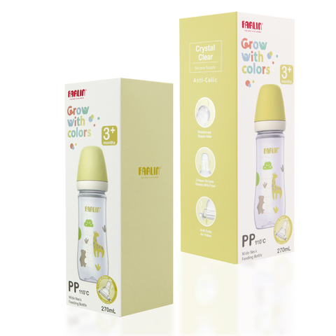 Farlin bình sữa PP cổ rộng 270ml