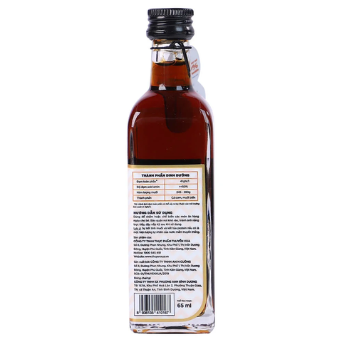 Nước mắm nhĩ thuyền xưa cho con 41 độ đạm 65ml