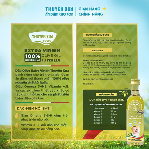 Thuyền Xưa dầu Olive 65ml