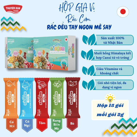 Thuyền xưa gia vị rắc cơm Mix vị 30g