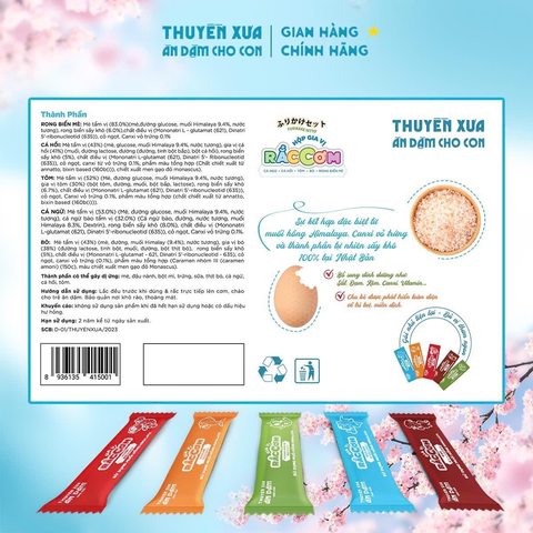 Thuyền xưa gia vị rắc cơm Mix vị 30g